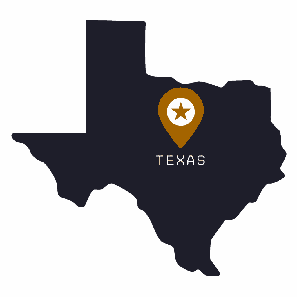 map of texas