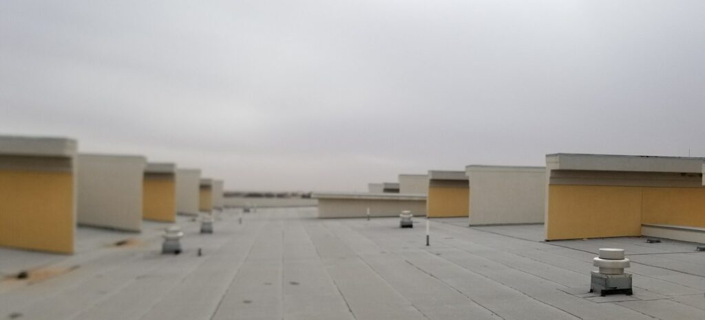 Commercial roofing in Weatherford