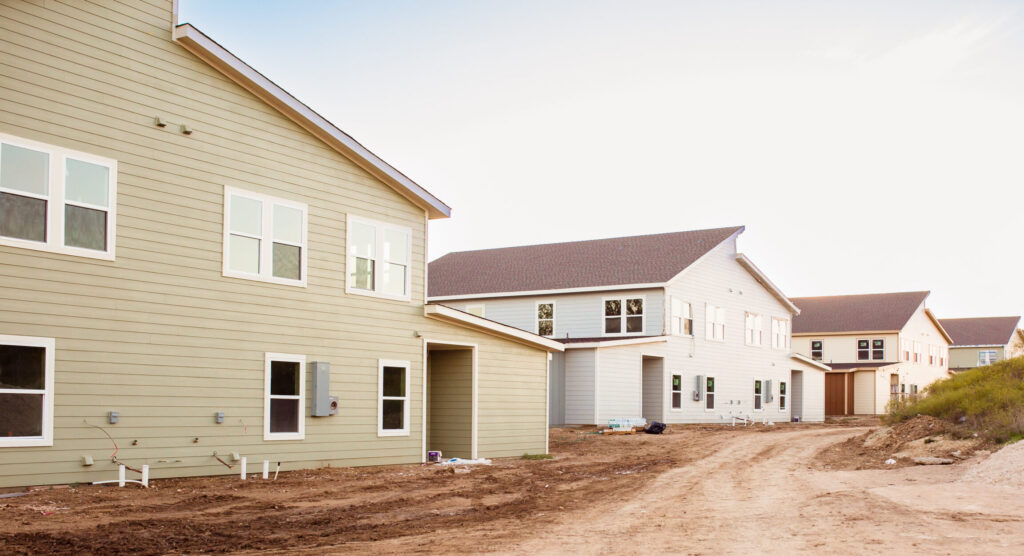 rental property construction built right by mustang industries.